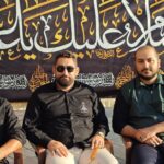 برپایی موکب بمناسبت شهادت امام رضا و امام حسن باهمکاری موکب جهادی ام البنین